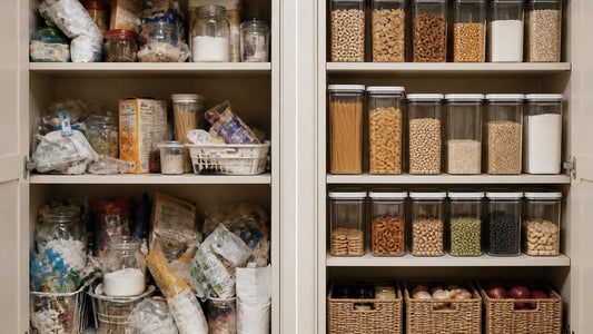 Pantry Organization Before and After Ideas That Work